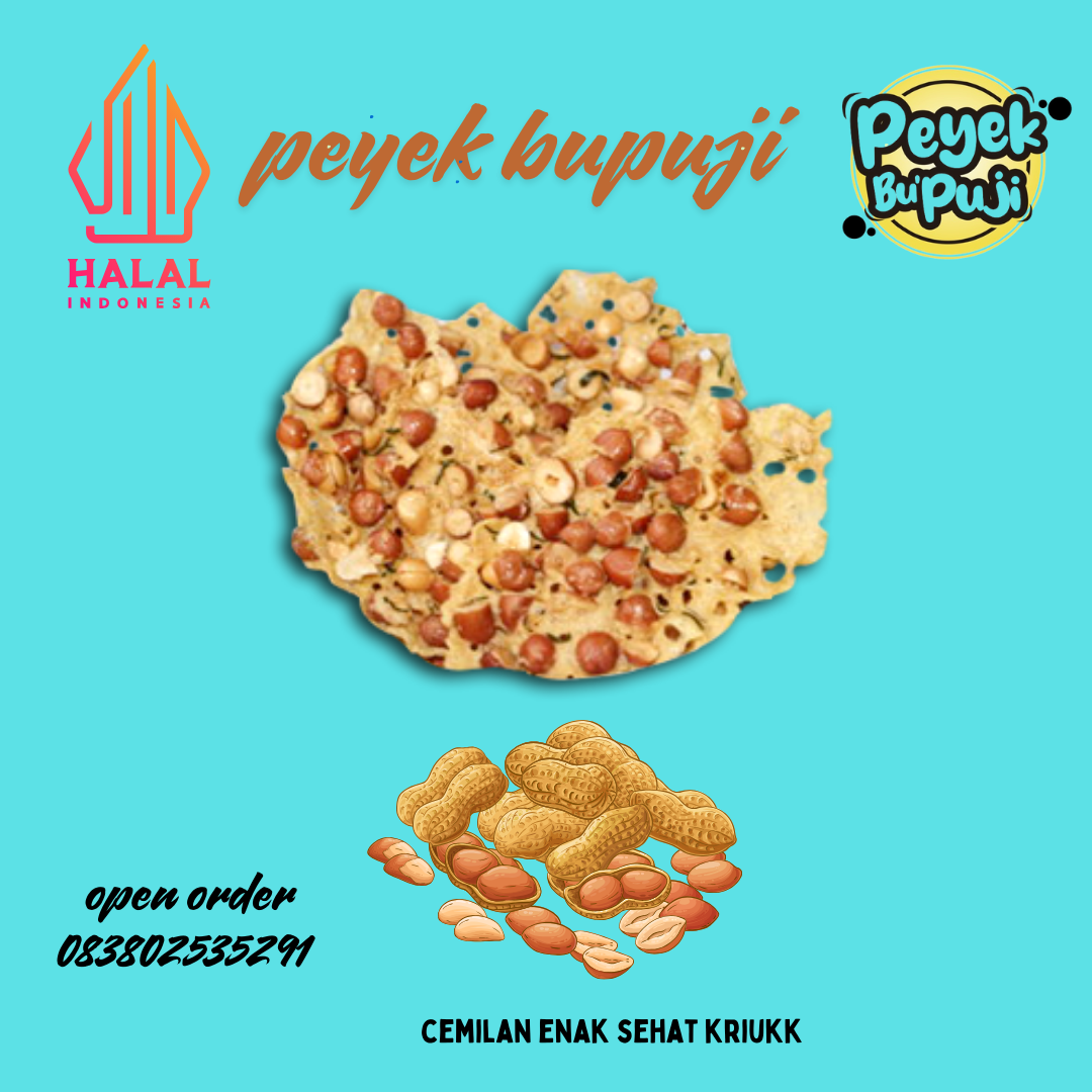 peyek kecang kecil 