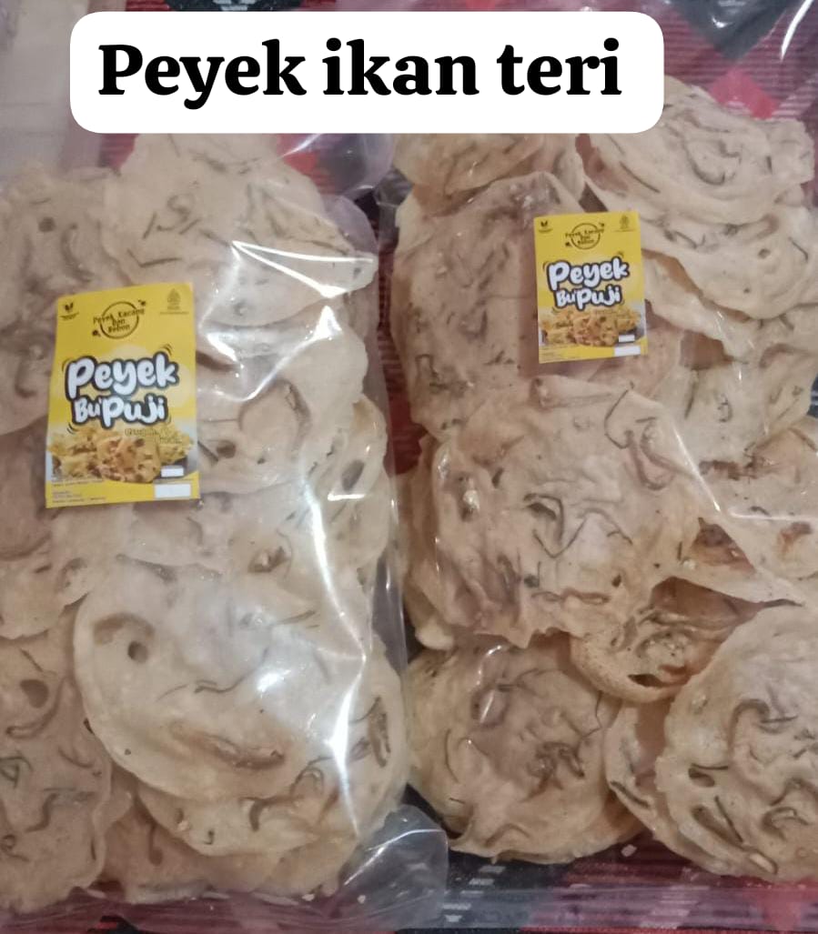 peyek ikan teri medan 